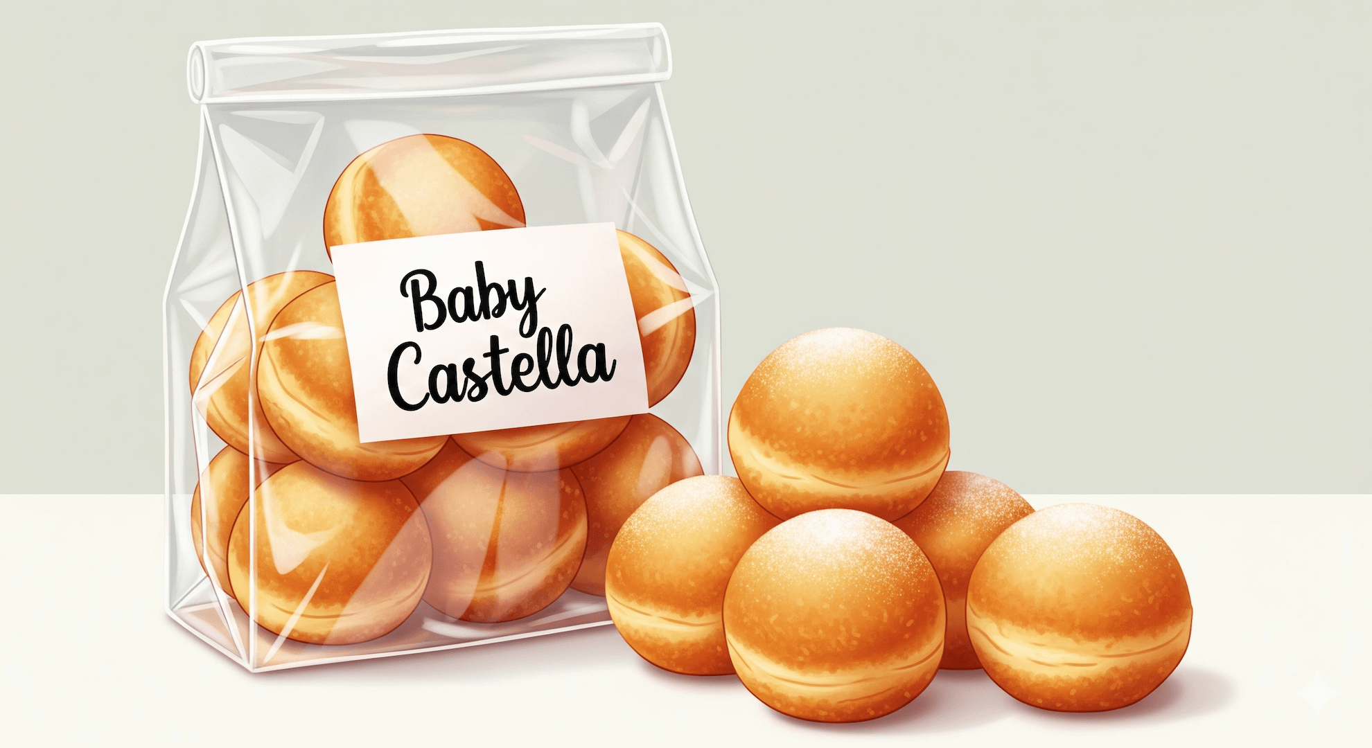 ベビーカステライラスト