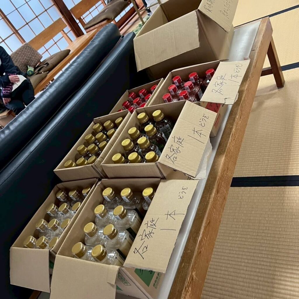 くらもと広場さんで提供していた支援物資の一例